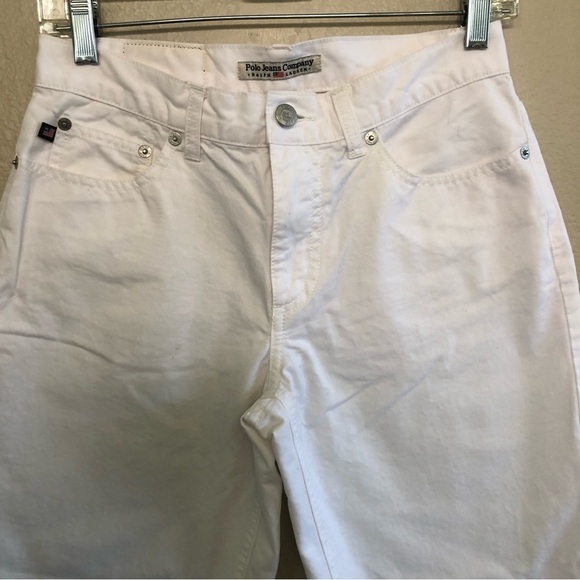 Polo Jeans Co Ralph Lauren straight Leg Cropped Jeans Size 2 - Picture 3 of 13